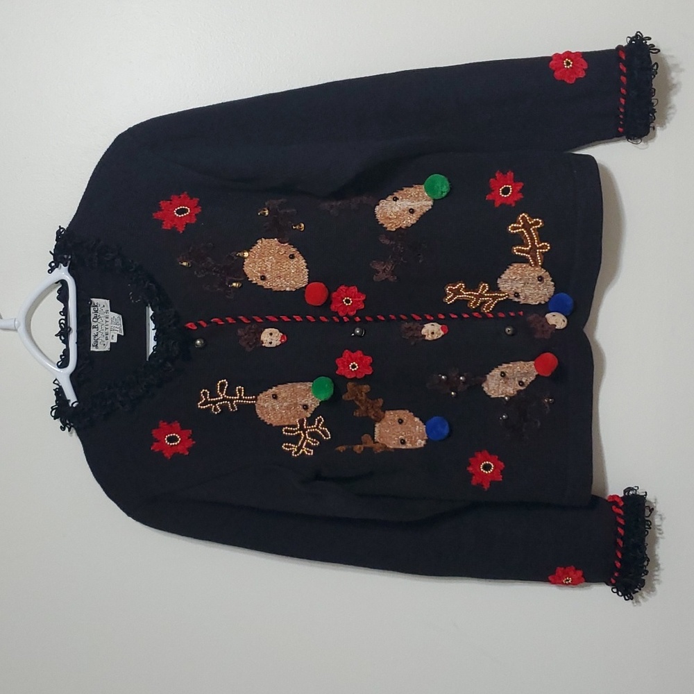 Jack B quick petites christmas sweater